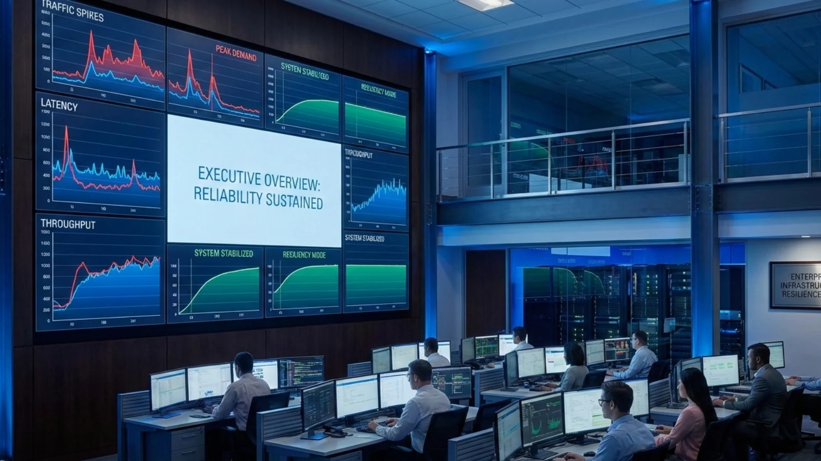 Enterprise application performance engineering designed for peak load scenarios