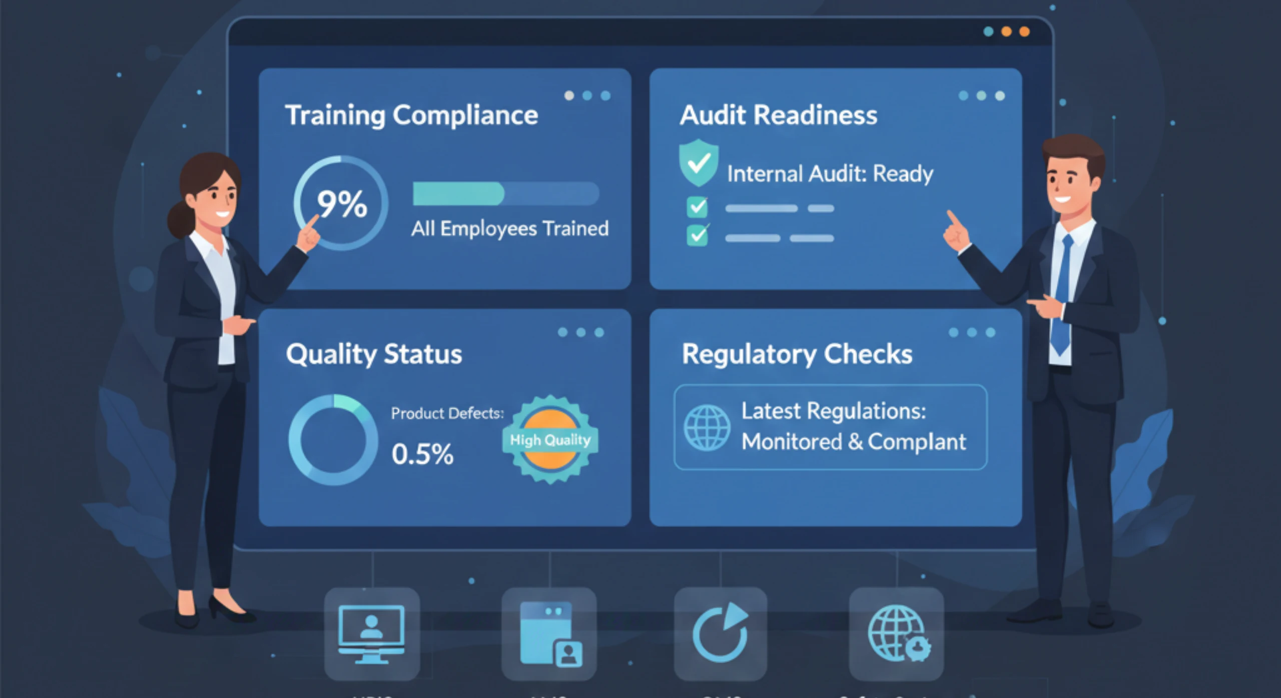 Historical compliance data reconstruction for audits and regulatory reporting in integrated enterprise systems.
