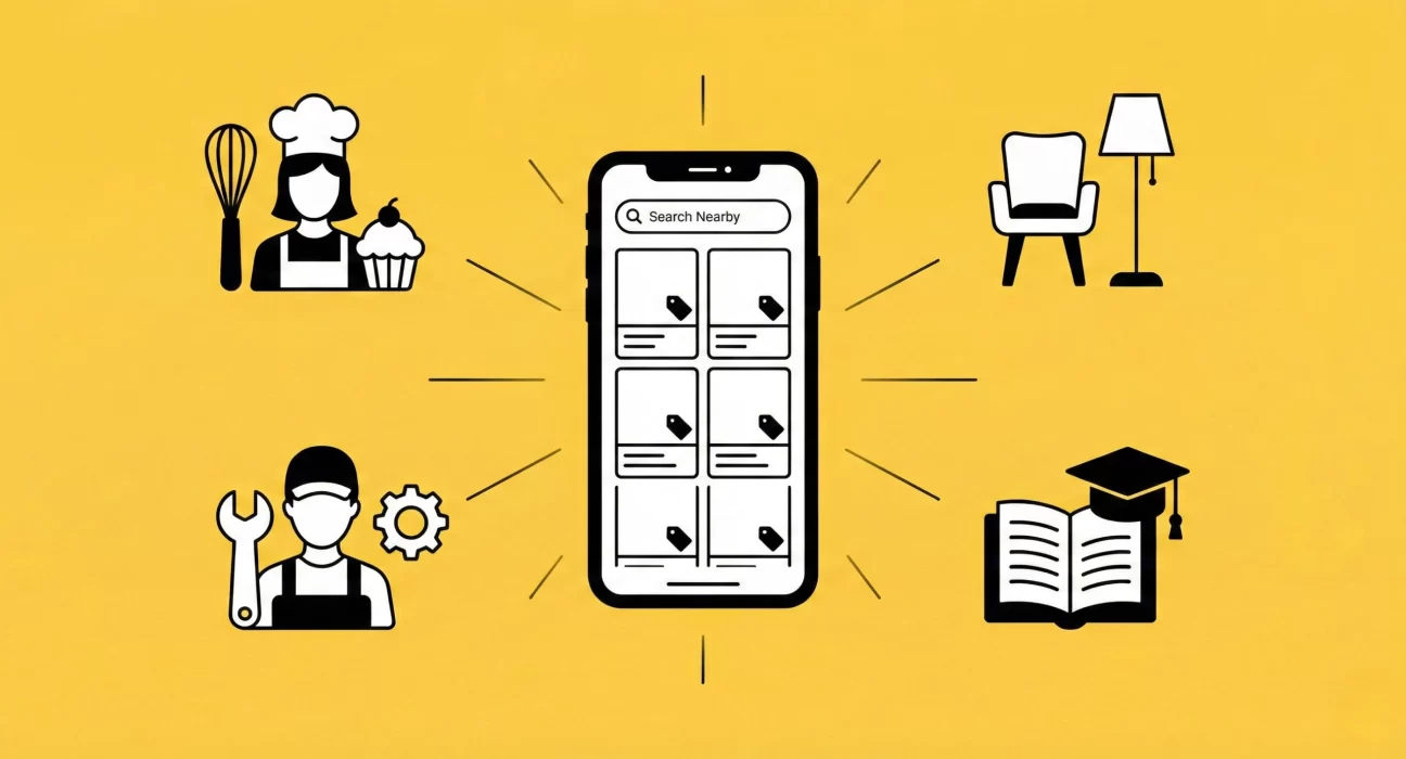 Small businesses using local classifieds to reach nearby customers in India