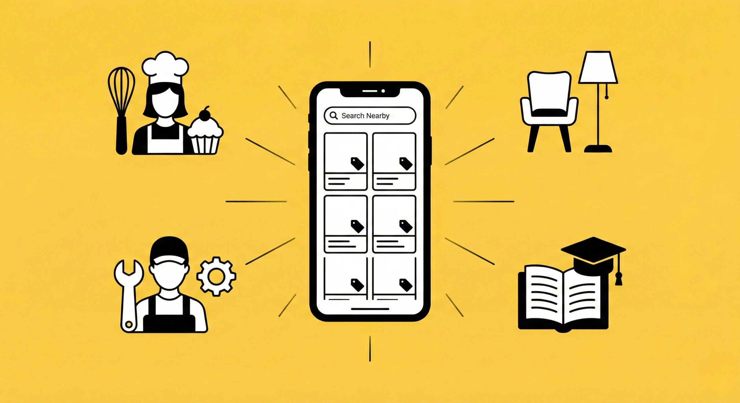 Small businesses using local classifieds to reach nearby customers in India