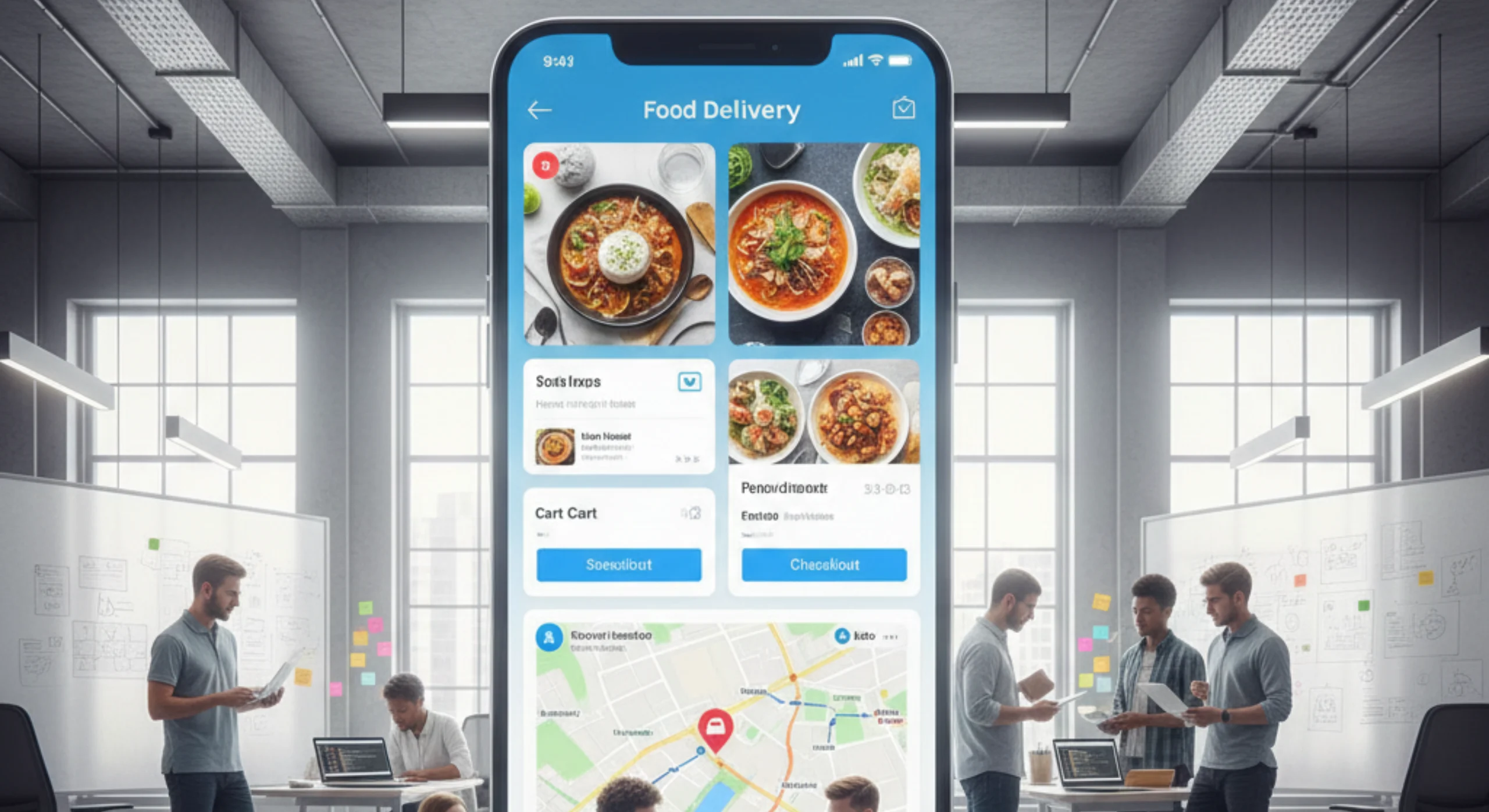 Top 10 food delivery app development companies in Bengaluru building scalable restaurant and multi-vendor delivery platforms