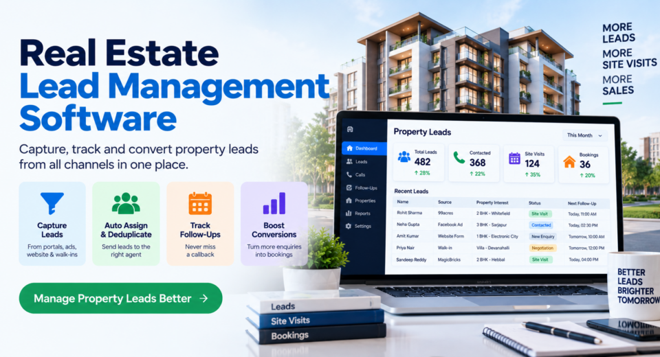 Real Estate Lead Management Software: Manage Property Leads Better
